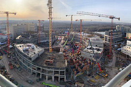 г. Уфа. Межвузовский студенческий кампус Евразийского научно-образовательного центра мирового уровня. Этап 2. Главное здание. 