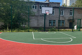 г. Уфа. Строительство открытого ФОК на территории МАОУ «Гимназия №64 им. В.В. Горбатко» по ул.Российской, 54 в Орджоникидзевском районе г.Уфы