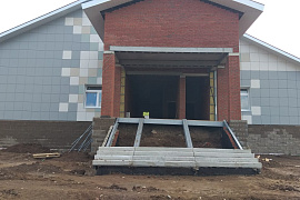 Аскинский район. Строительство СДК в д.Новые Казанчи