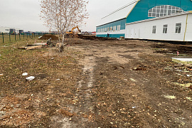 Иглинский район. Строительство модульного спортивного комплекса в с.Иглино