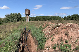 Ермекеевский район. Капитальный ремонт водопровода с.Семено-Макарово
