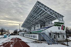 Аургазинский район. Строительство открытого стадиона в с.Толбазы